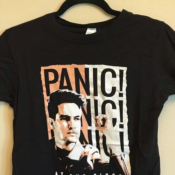 Tultex M Panic at the Disco black band t-shirt Vintage - Picture 2 of 7